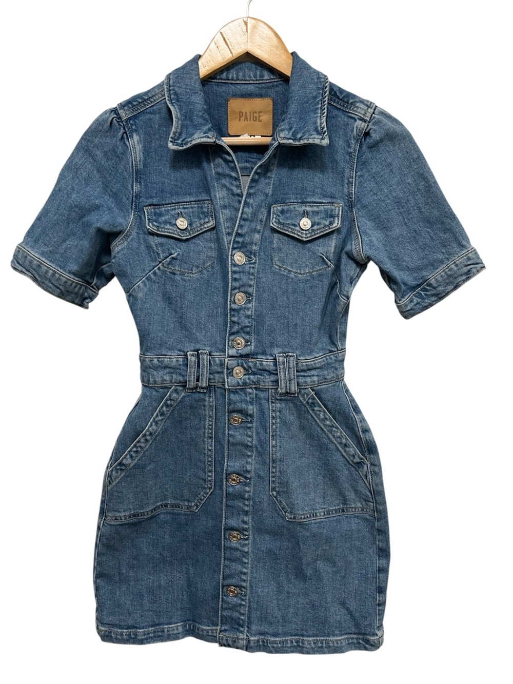 Paige Mayslie Denim Dress size XS